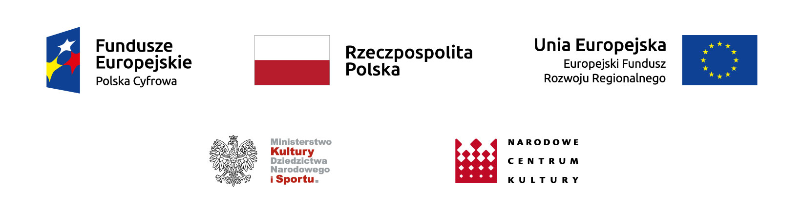 logotypy projektu Konwersja Cyfrowa Domów Kultury