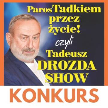 Grafika przedstawia Tadeusza Drozdę