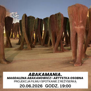 grafika przedstawia rzeźby MAgdaleny Abakanowicz