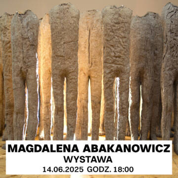 Grafika która przedstawia Grafika która przedstawia Abakany na wystawie w muzeum Tate Modern w Londynie, listopad 2022 