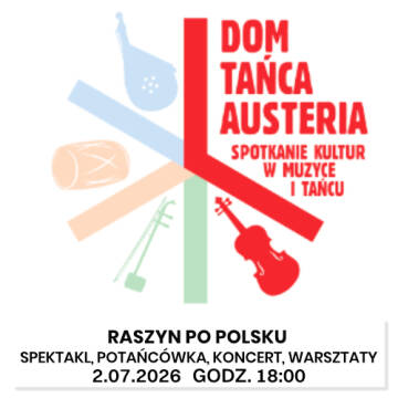 Zdjęcie przedstawia plakat z instrumentami muzycznymi