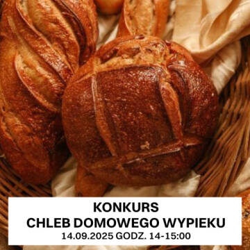 Grafika przedstawia pieczywo ułożone na jasnym materiale w koszyku.