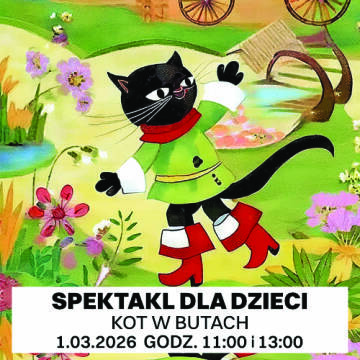 grafika przedstawia kota w butach