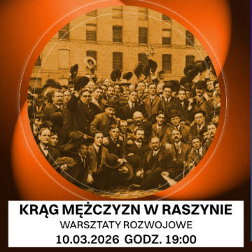 grafika przedstawia grupę eleganckich mężczyzn