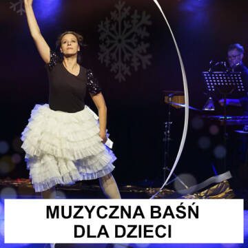 Grafika przedstawia tancerkę w białej spódnicy z szarfą