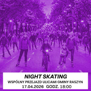 gtafika przedstawia jeżdzących na pojazach kołowych mieszkańców gminy