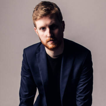 Zdjęcie pianisty Juliusza Goniarskiego