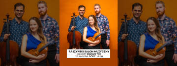 Grafika przedstawia trzech muzyków